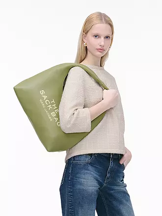 MARC JACOBS | Ledertasche - Umhängetasche THE SACK BAG | 